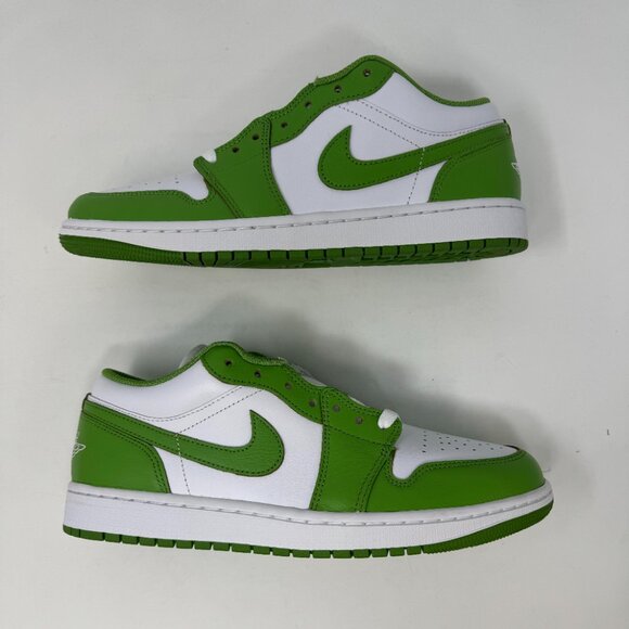 Air Jordan 1 Low SE Men's Sneaker Brand New, HF4823 100, Chlorophyll - Picture 3 of 11